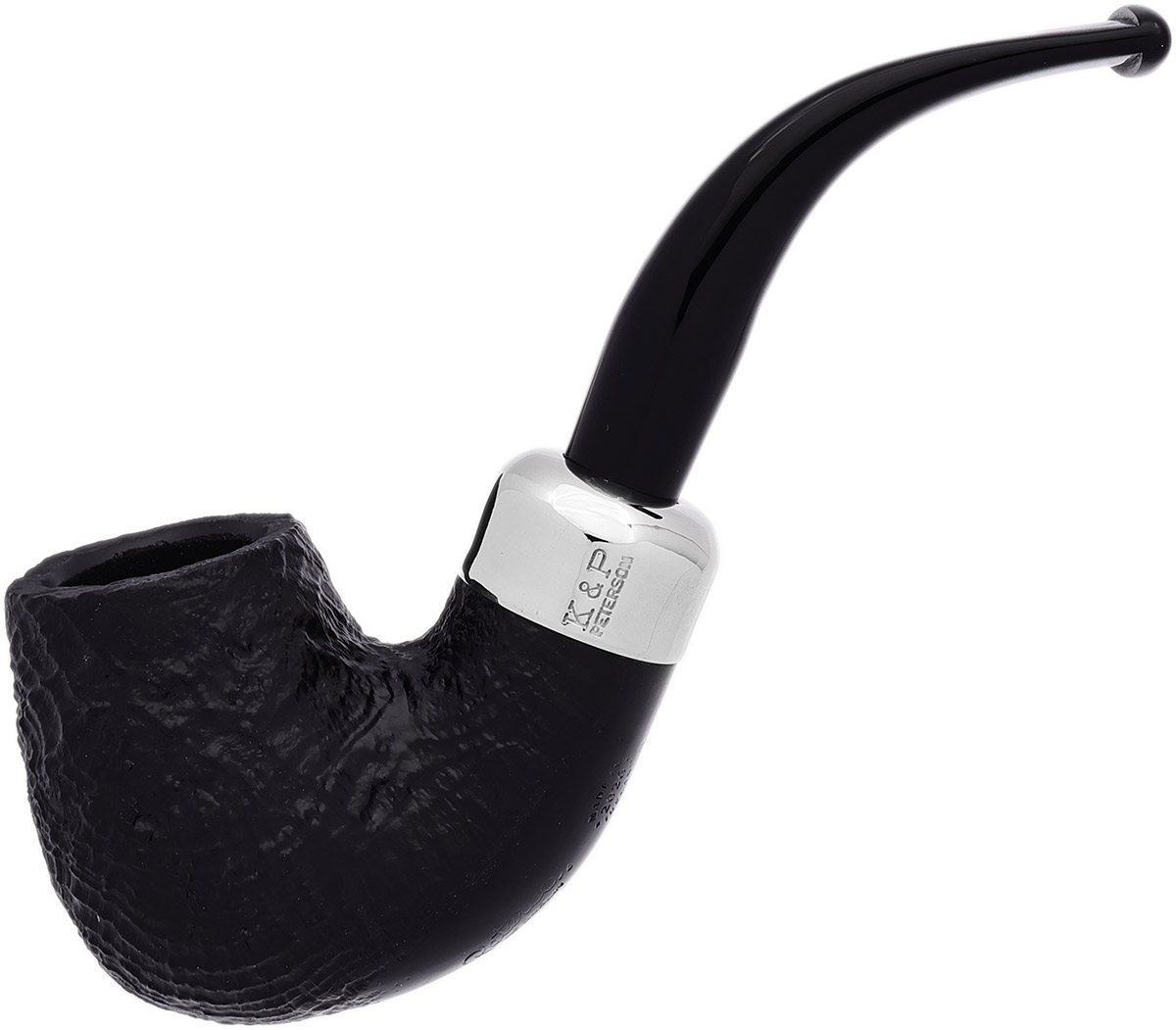 Army Filter Sandblasted (X220) Fishtail (9mm) Tobacco Pipe