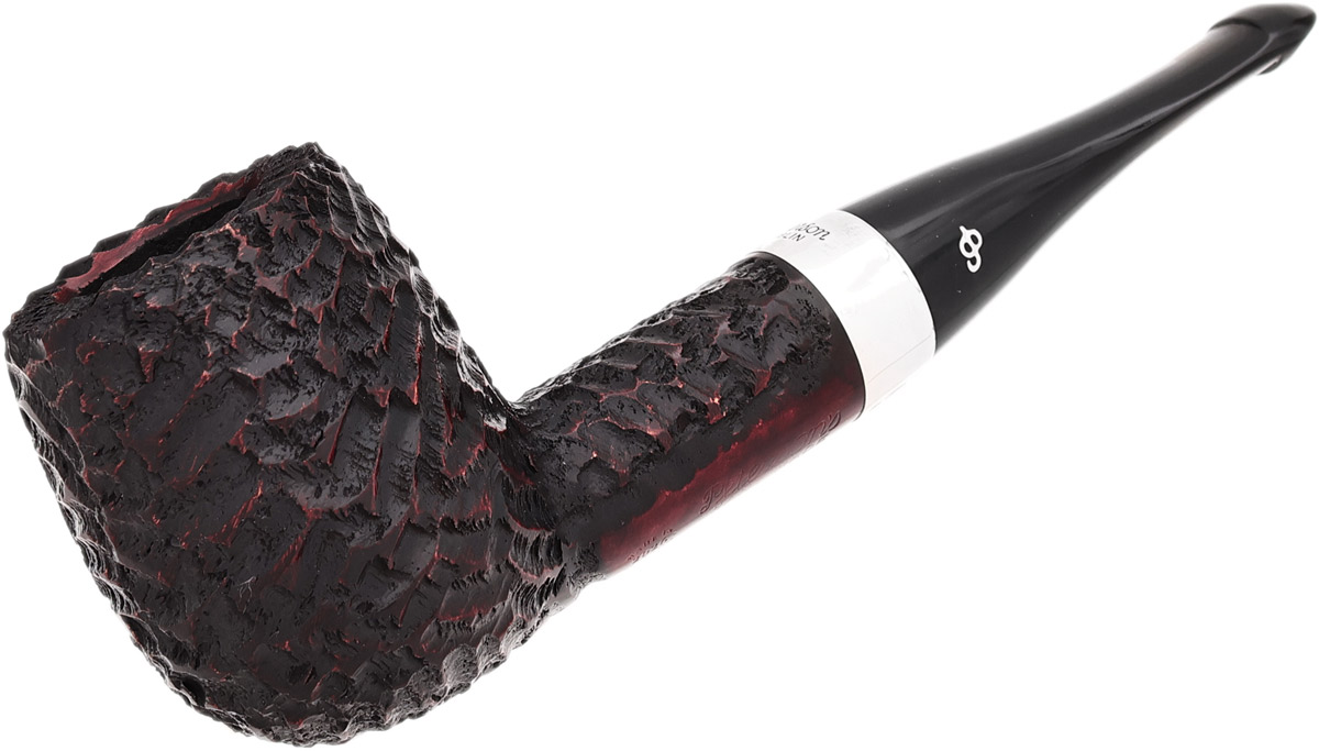 Peterson House Pipe Rusticated Billiard P-Lip