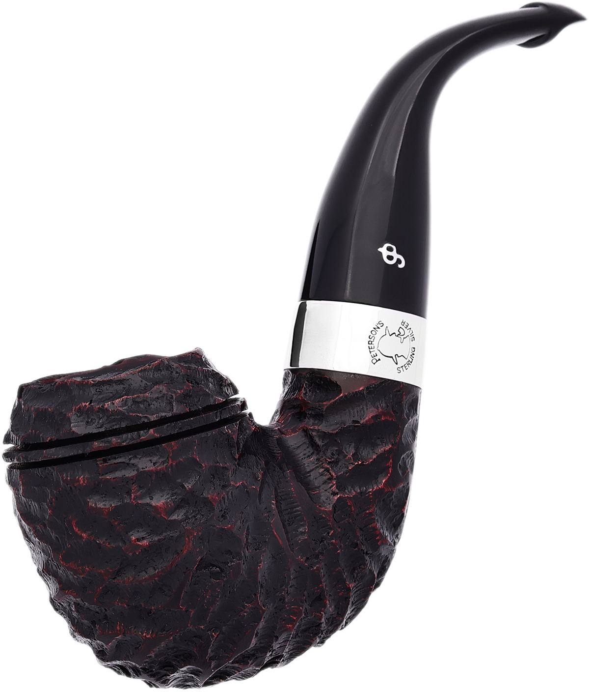 Sherlock Holmes Rusticated Baskerville P-Lip Tobacco Pipe