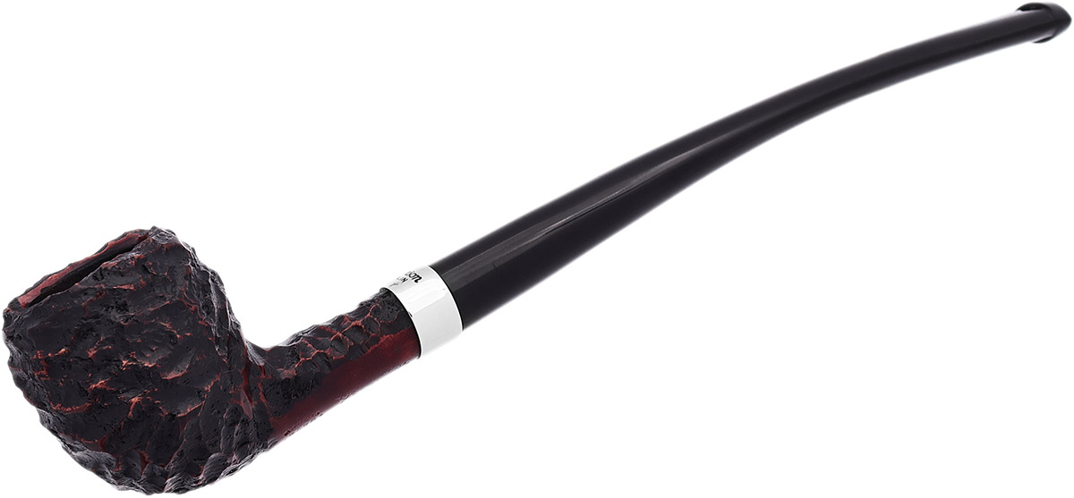 Tavern Pipe Rusticated Pear Fishtail Tobacco Pipe