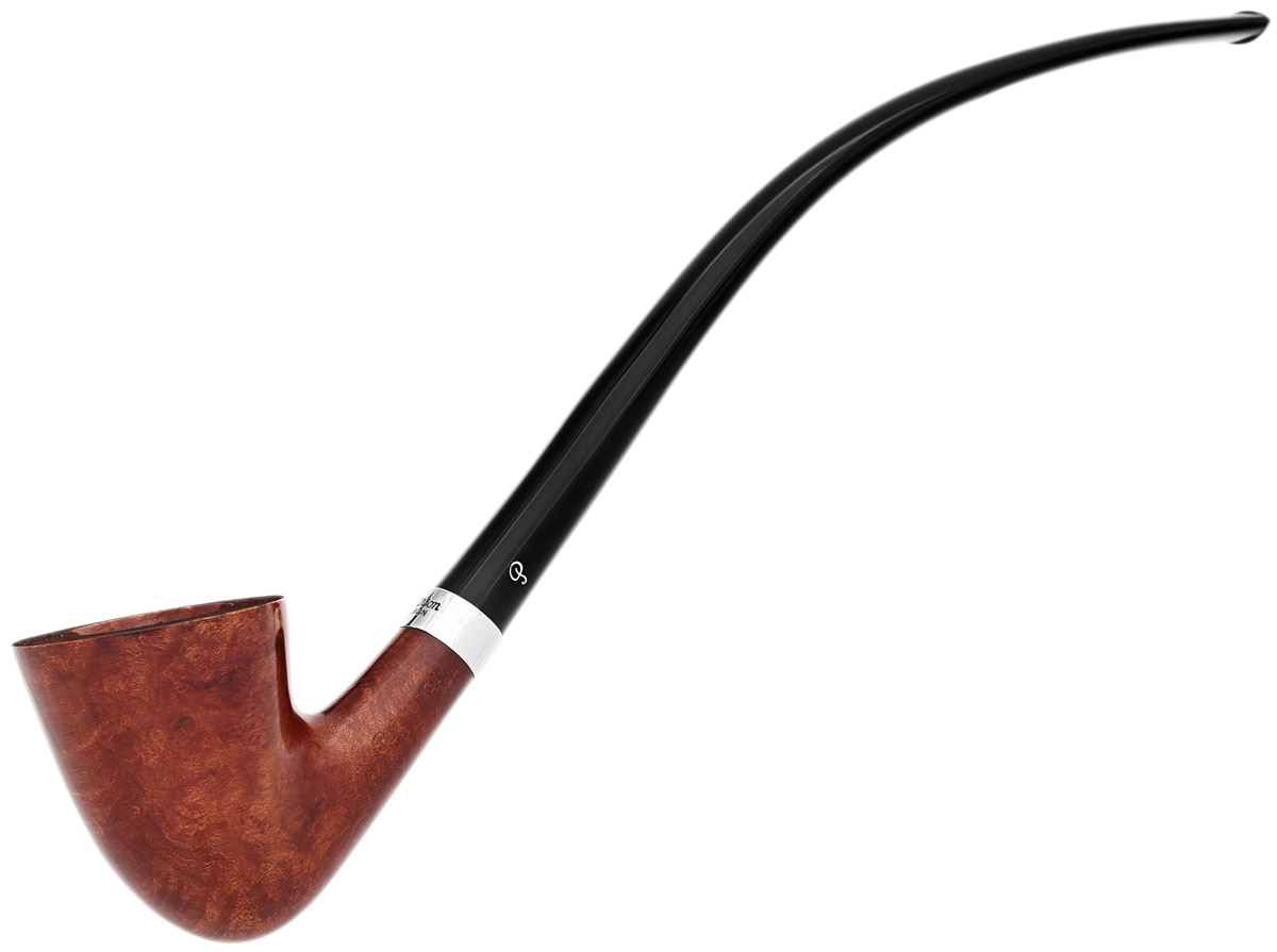 Churchwarden Smooth (D15) Fishtail Tobacco Pipe