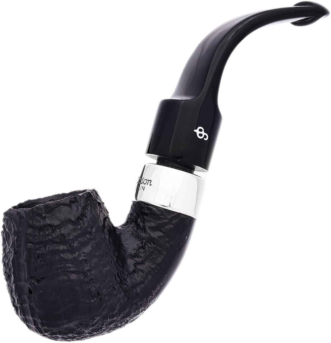 Deluxe System Sandblasted (20s) P-Lip Tobacco Pipe