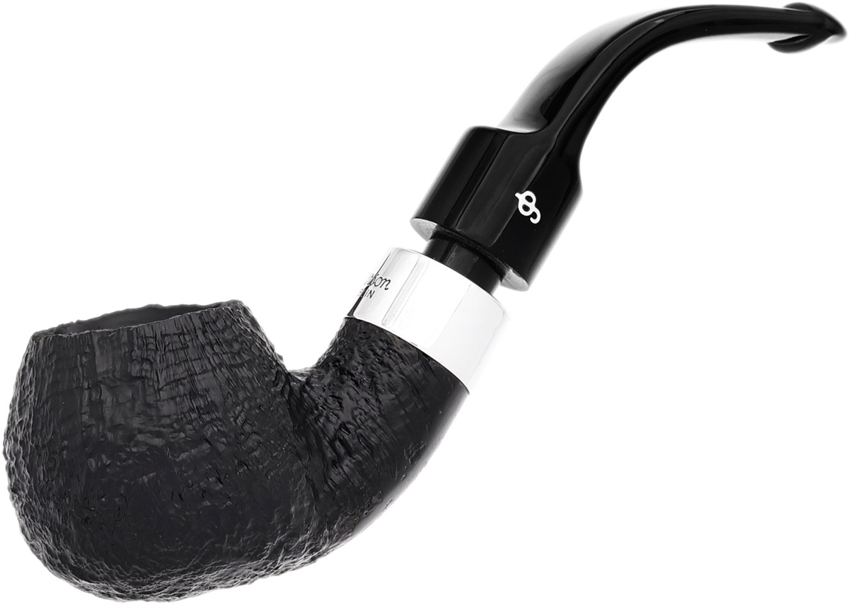 Deluxe System Sandblasted (3s) P-Lip Tobacco Pipe