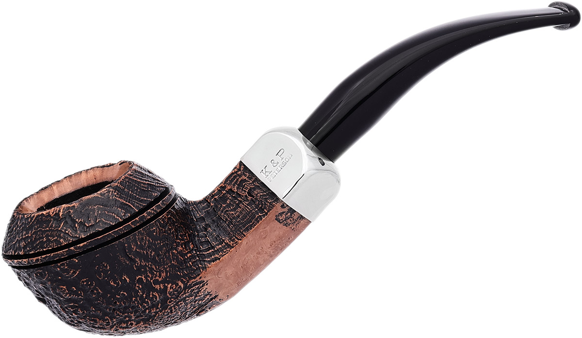 Arklow Sandblasted (80s) Fishtail Tobacco Pipe