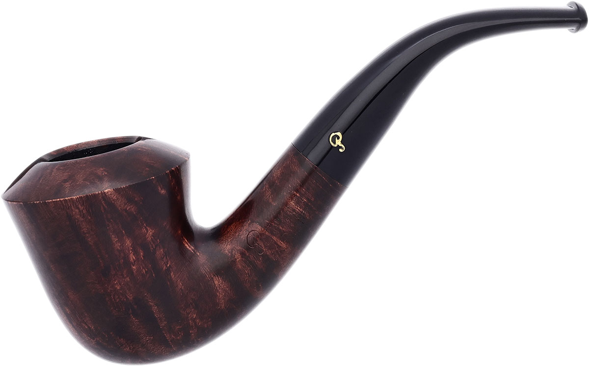 Aran Smooth (B10) Fishtail Tobacco Pipe