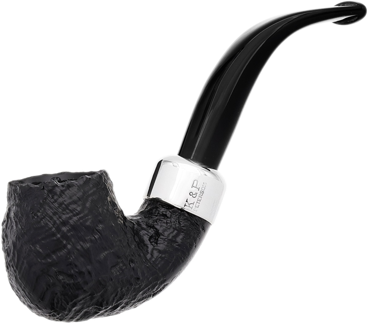 Army Filter Sandblasted (230) Fishtail (9mm) Tobacco Pipe
