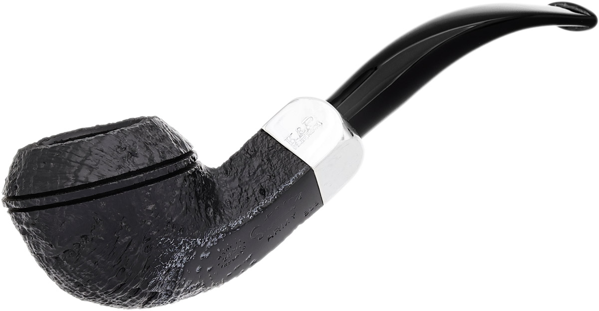 Army Filter Sandblasted (80s) Fishtail (9mm) Tobacco Pipe