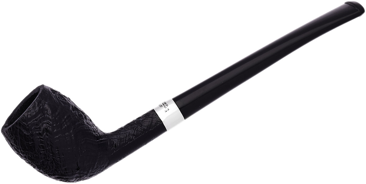 Peterson Junior Sandblasted Silver Mounted Belge Fishtail