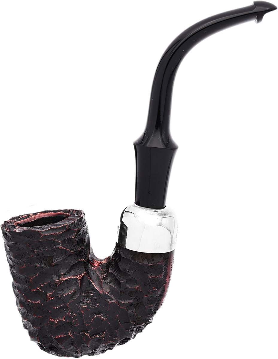 Premier System Revival Rusticated (CP) (356) P-Lip Tobacco Pipe
