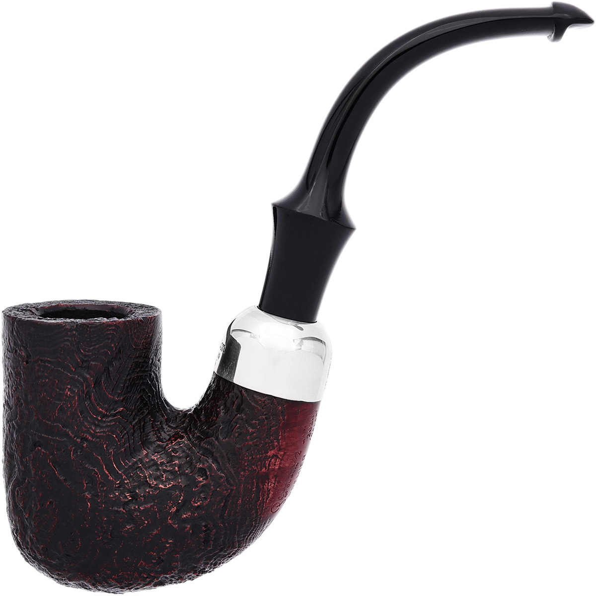 Premier System Revival Sandblasted (CP) (356) P-Lip Tobacco Pipe