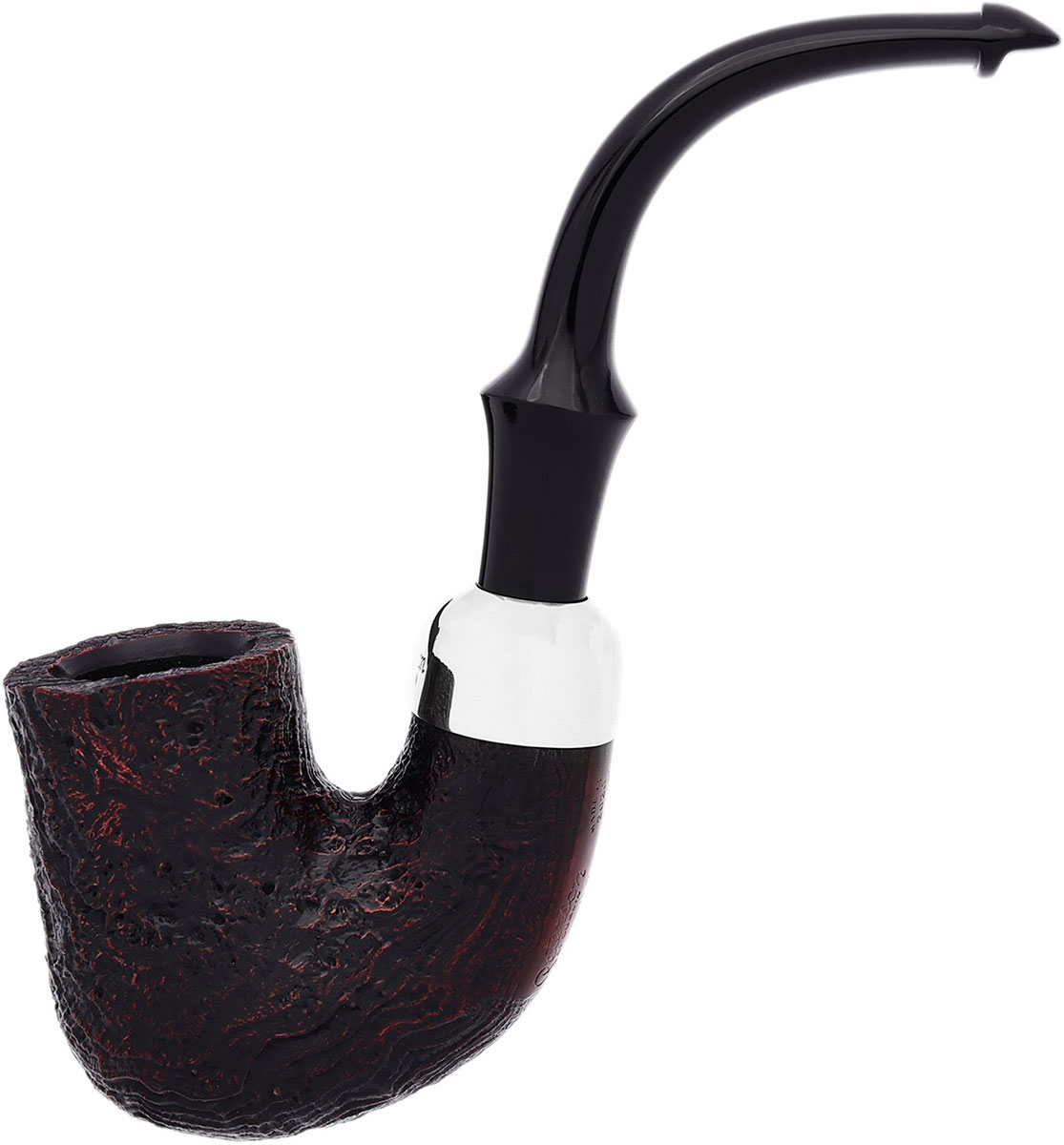 Premier System Revival Sandblasted (CP) (356) P-Lip Tobacco Pipe