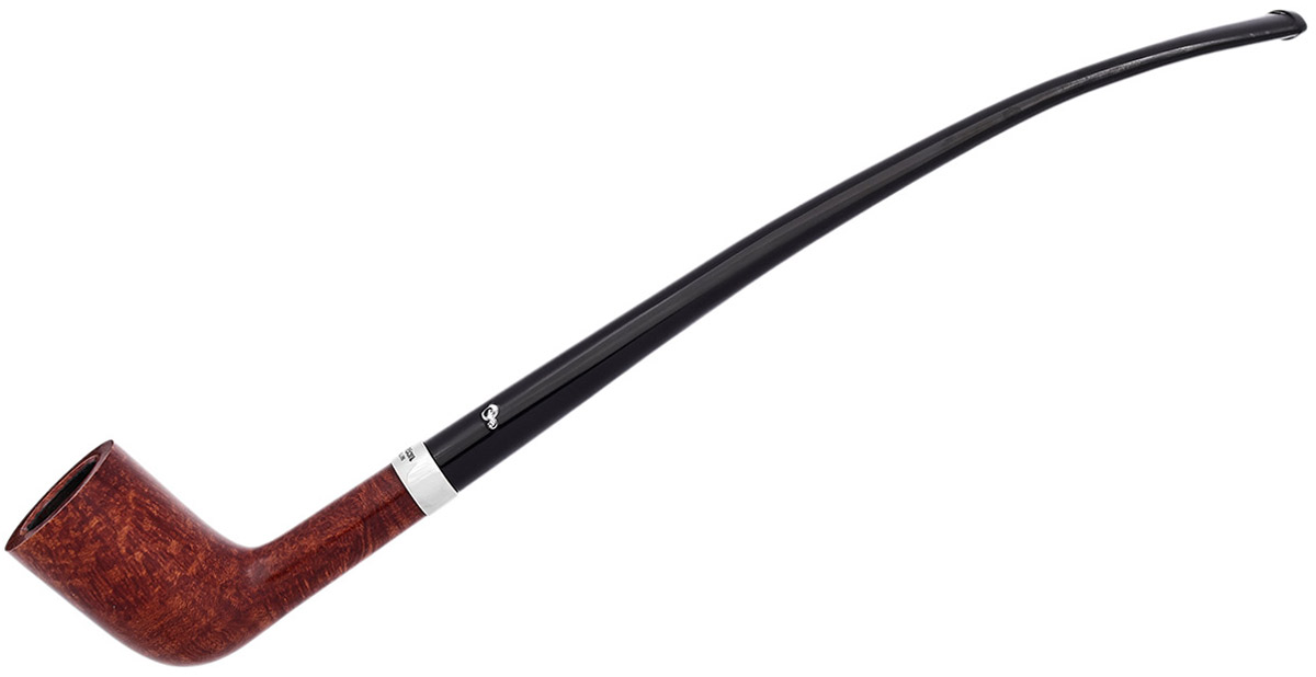 Churchwarden Smooth Dublin Fishtail Tobacco Pipe
