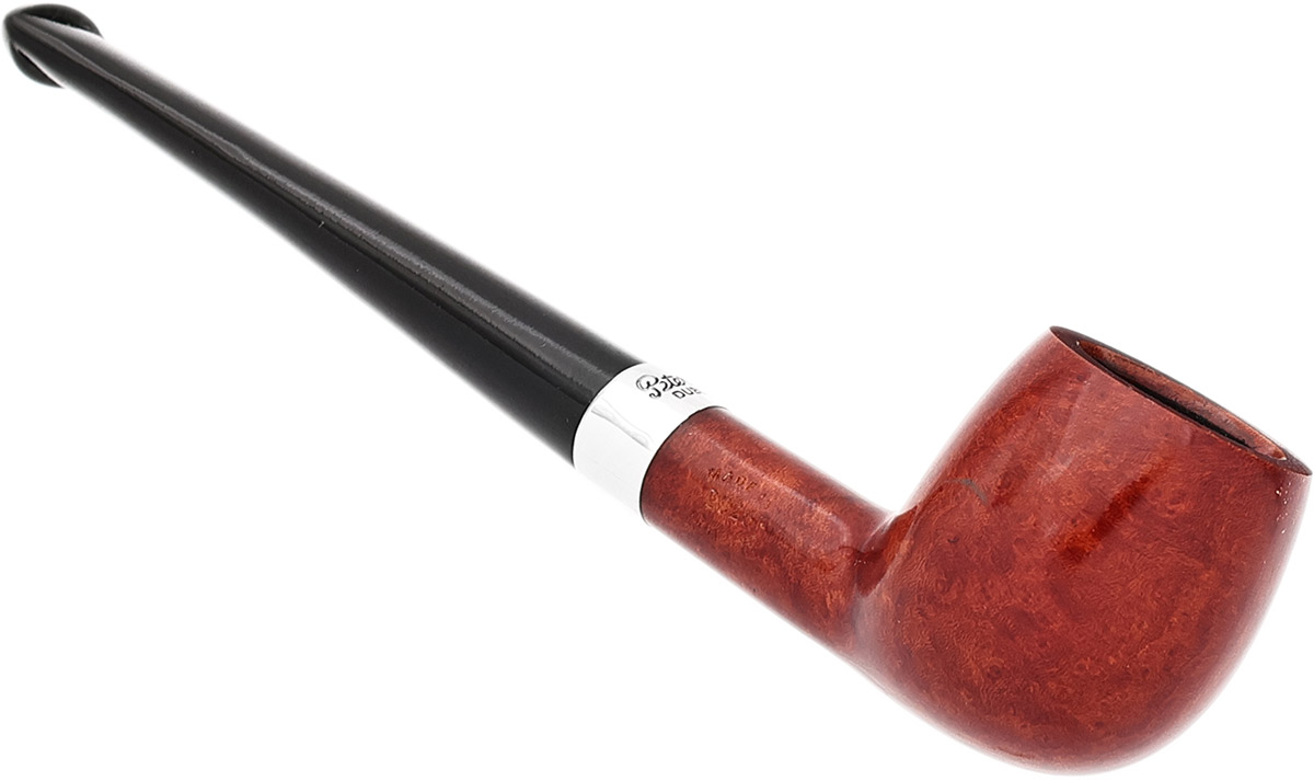 Peterson Junior Terracotta Silver Mounted Canted Apple Fishtail