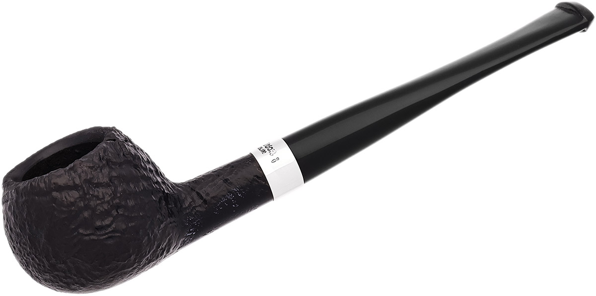 Peterson Junior Sandblasted Silver Mounted Prince Fishtail