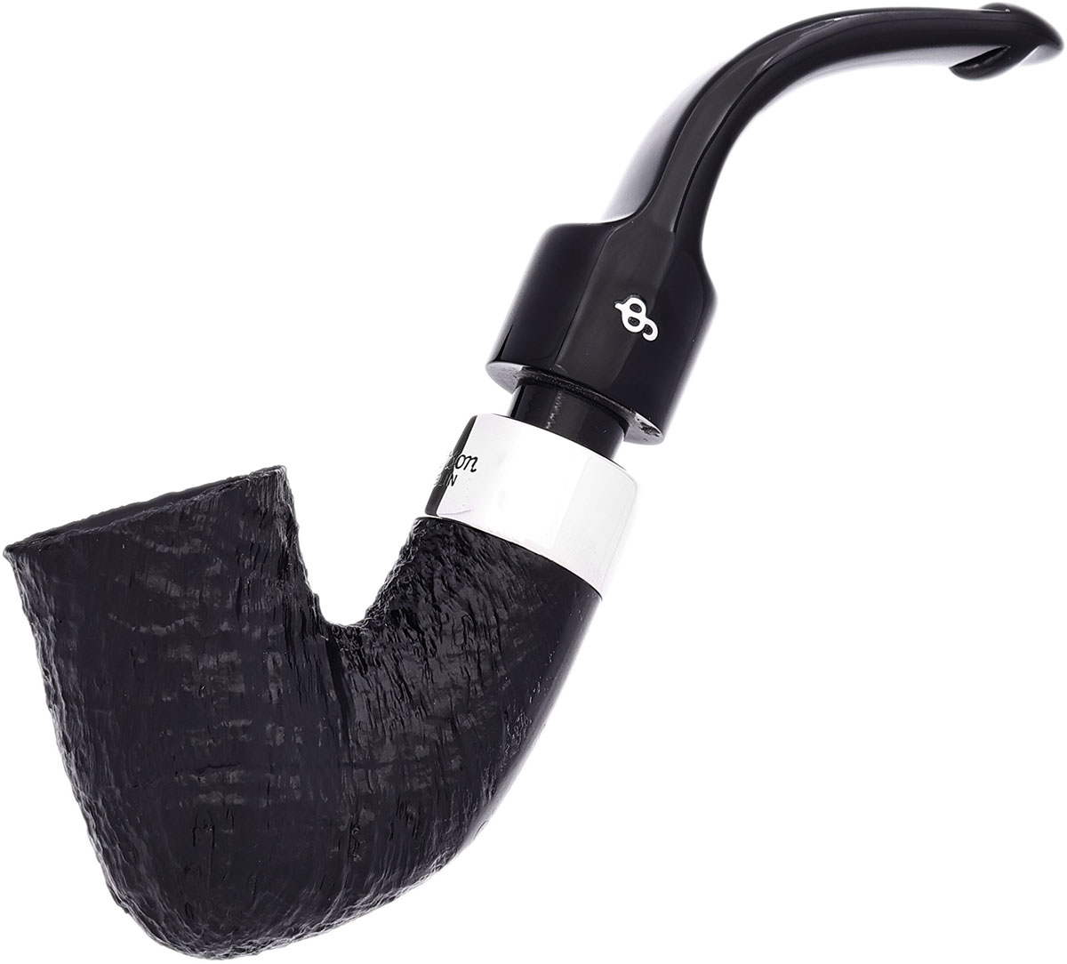 Deluxe System Sandblasted (8s) P-Lip Tobacco Pipe