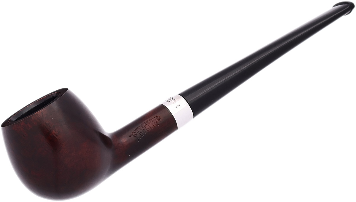 Peterson Junior Heritage Silver Mounted Straight Apple Fishtail