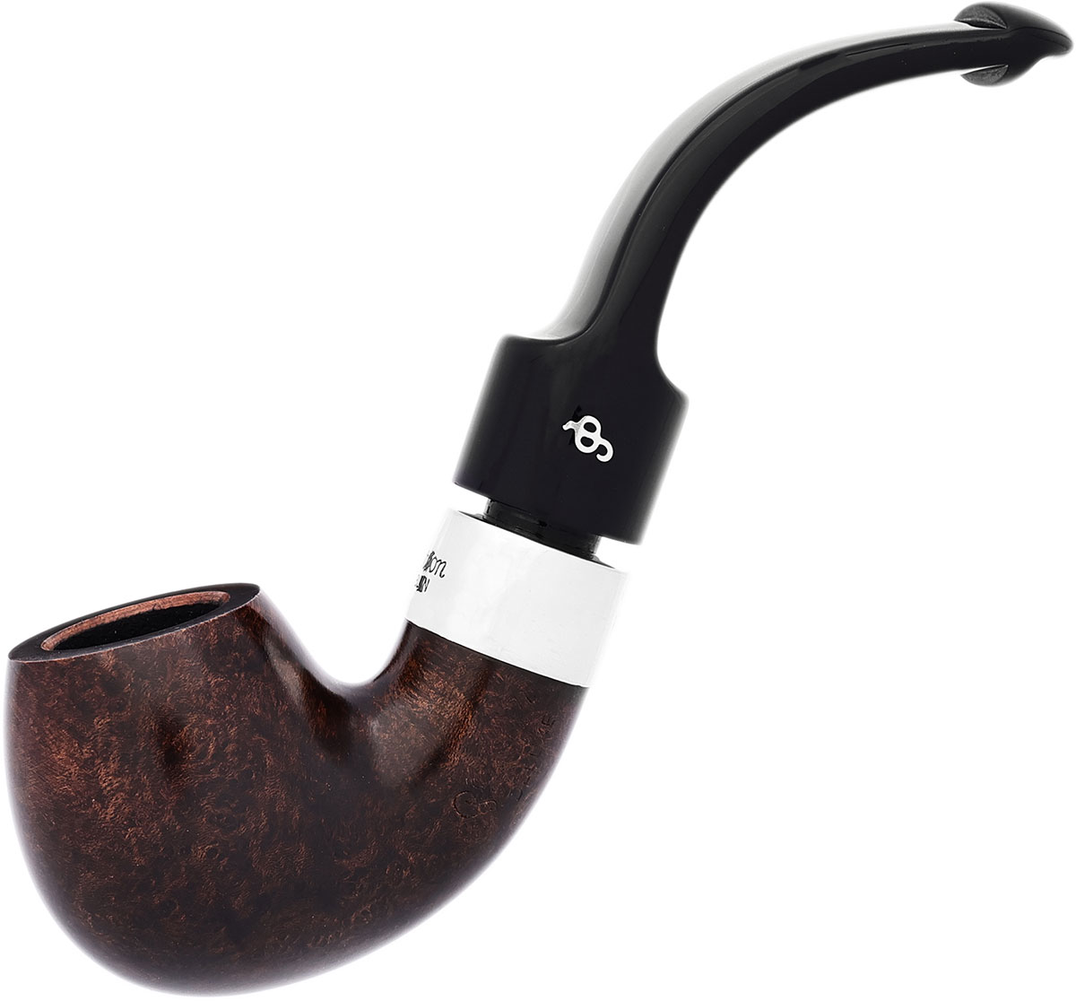 Deluxe System Dark Smooth (12.5) P-Lip Tobacco Pipe