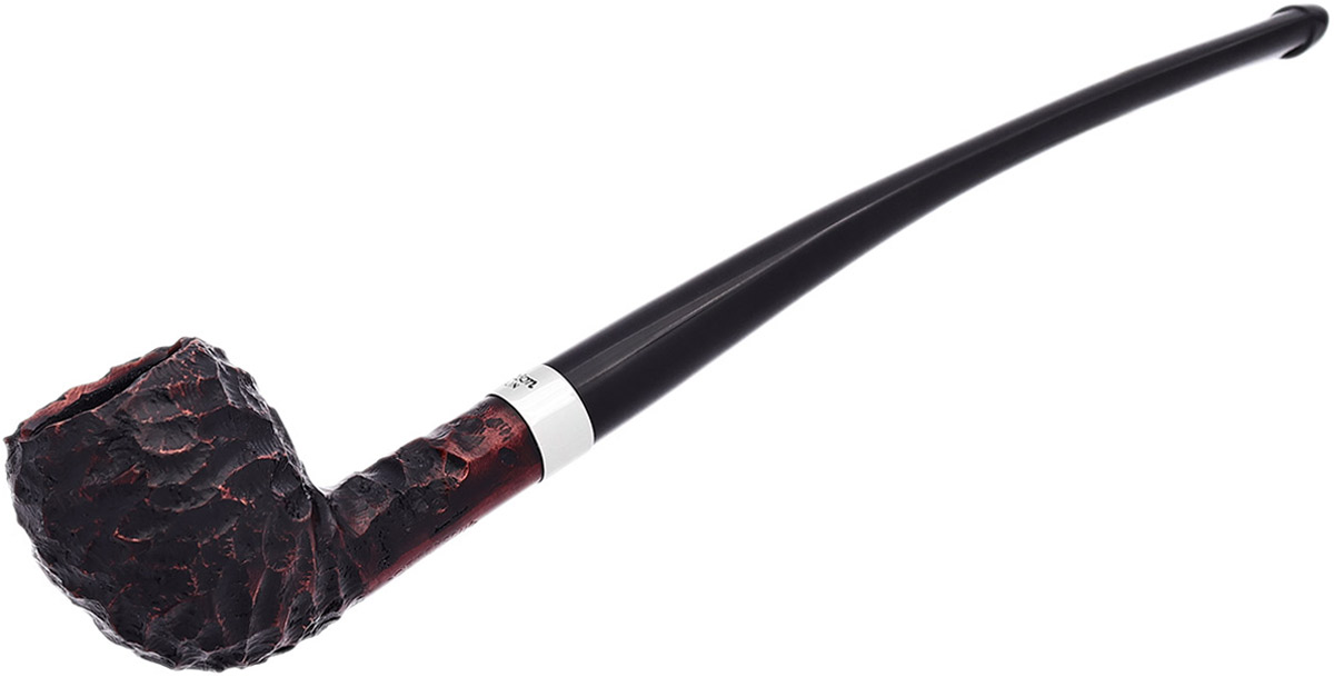 Tavern Pipe Rusticated Pear Fishtail Tobacco Pipe