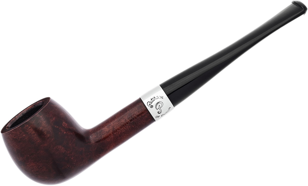 Aran Smooth Nickel Mounted (85) Fishtail Tobacco Pipe