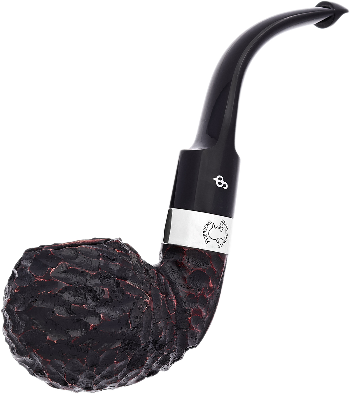 Sherlock Holmes Rusticated Lestrade P-Lip Tobacco Pipe