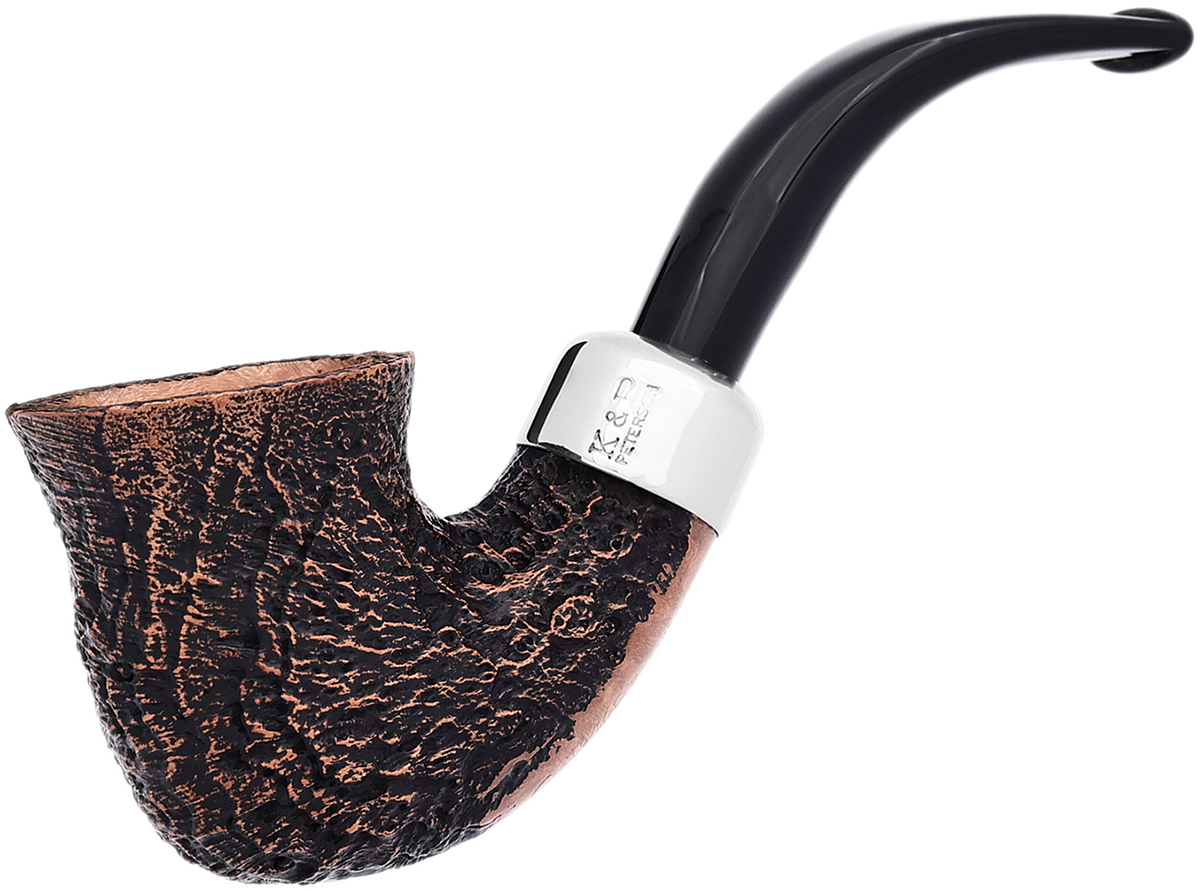 Arklow Sandblasted (05) Fishtail Tobacco Pipe