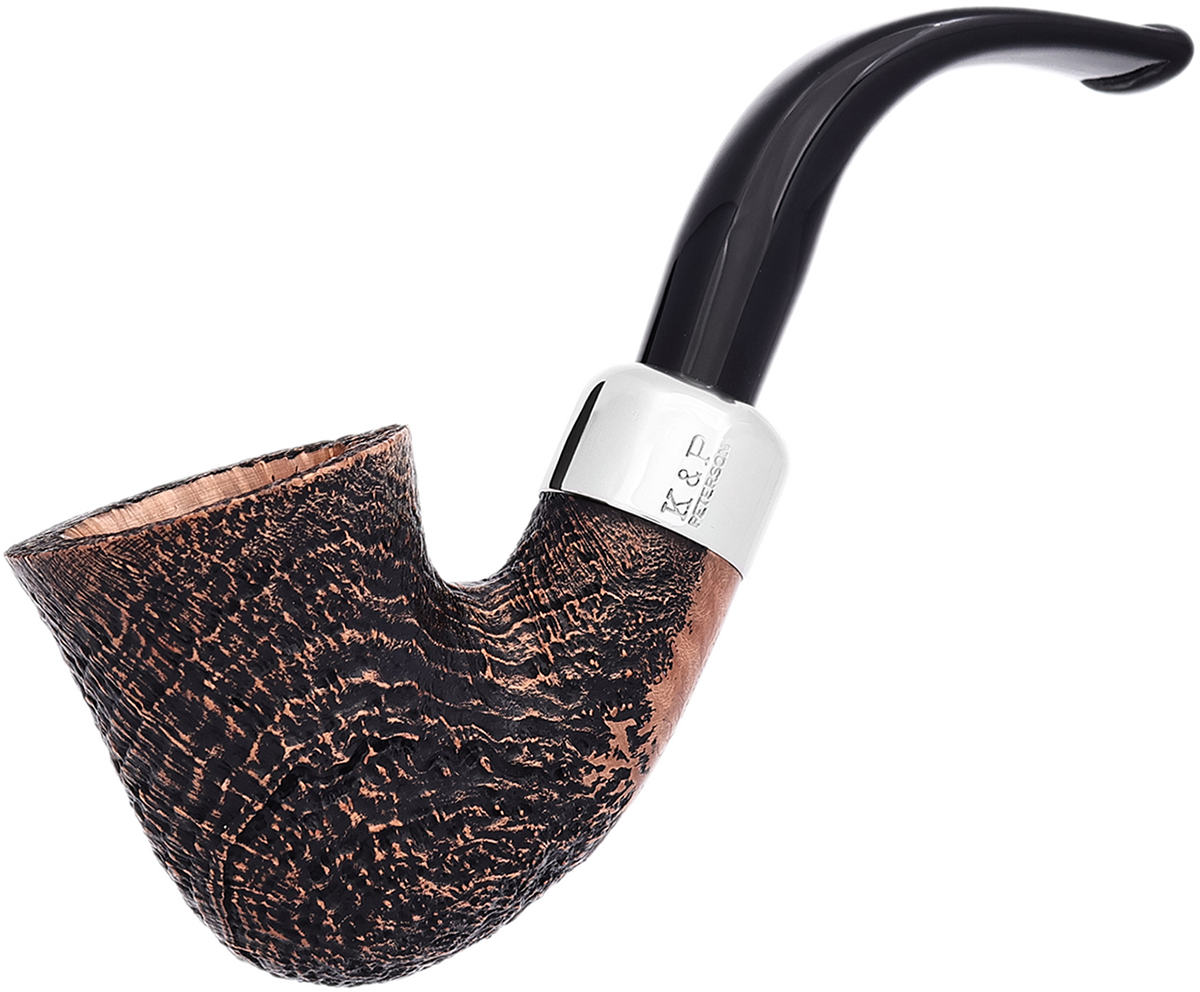 Arklow Sandblasted (05) Fishtail Tobacco Pipe