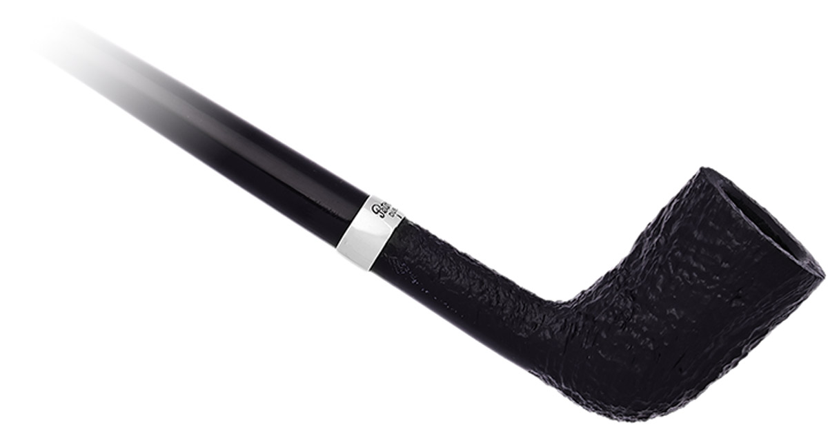 Peterson Churchwarden Sandblasted Dublin Fishtail