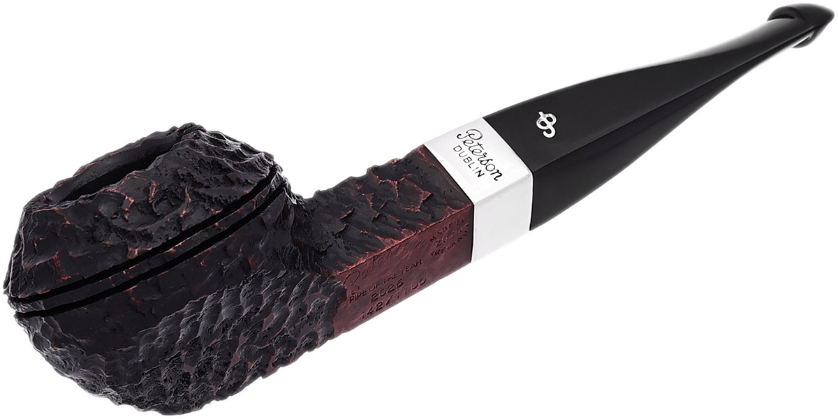 Peterson Pipe of the Year 2026 Rusticated P-Lip (142/1100)