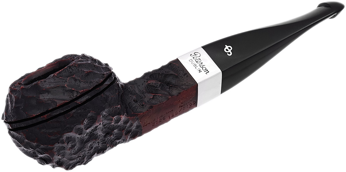 Peterson Pipe of the Year 2026 Rusticated P-Lip (126/1100)