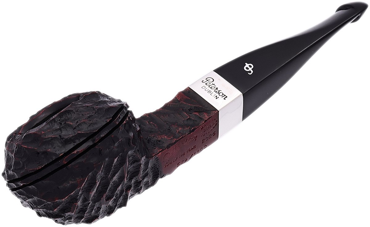 Peterson Pipe of the Year 2026 Rusticated P-Lip (529/1100)