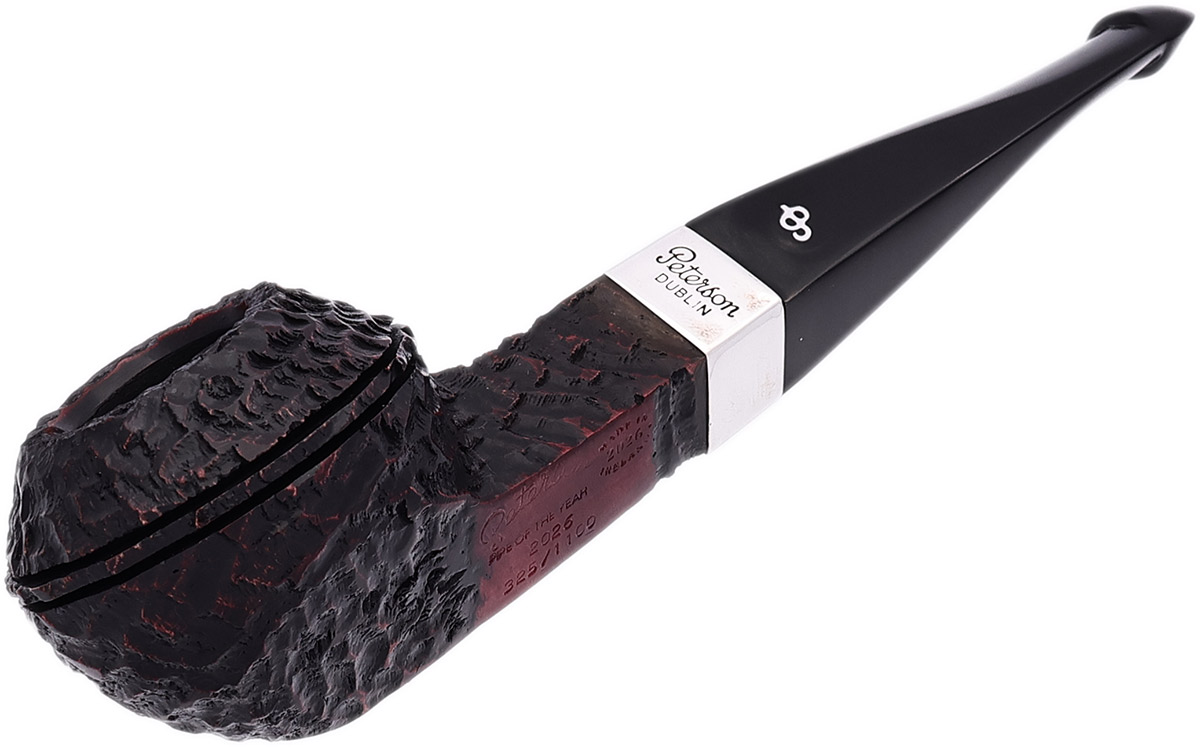 Peterson Pipe of the Year 2026 Rusticated P-Lip (325/1100)