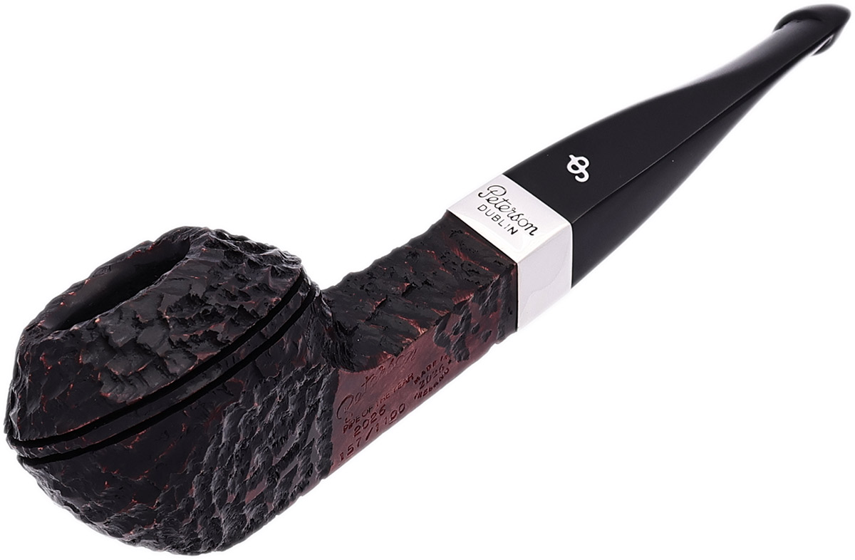 Peterson Pipe of the Year 2026 Rusticated P-Lip (157/1100)
