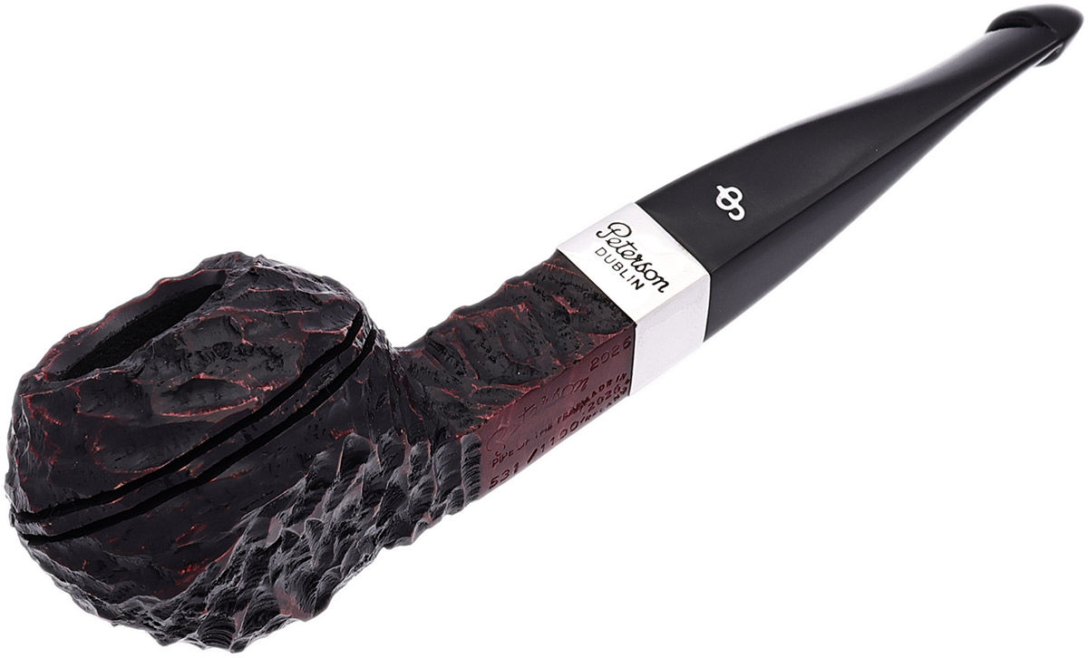 Peterson Pipe of the Year 2026 Rusticated P-Lip (531/1100)