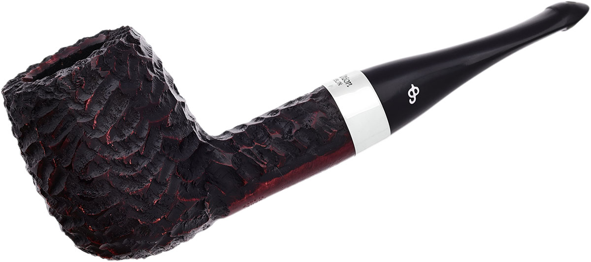Peterson House Pipe Rusticated Billiard P-Lip