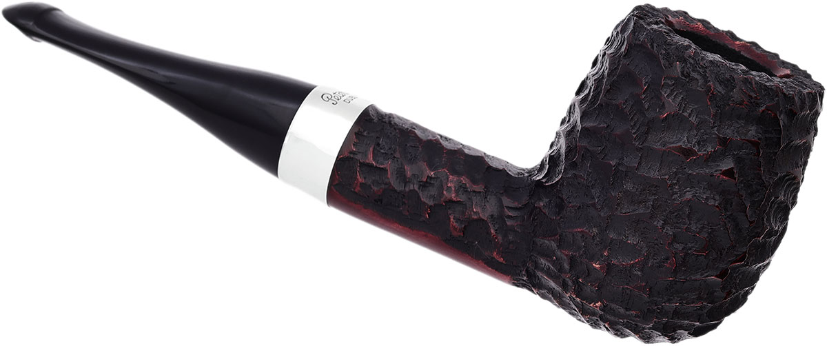 Peterson House Pipe Rusticated Billiard P-Lip