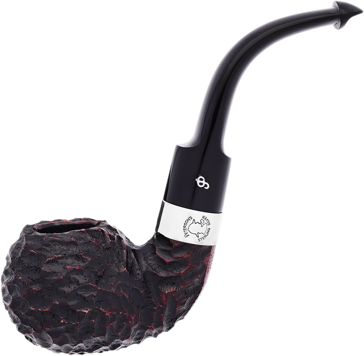 Sherlock Holmes Rusticated Lestrade P-Lip Tobacco Pipe