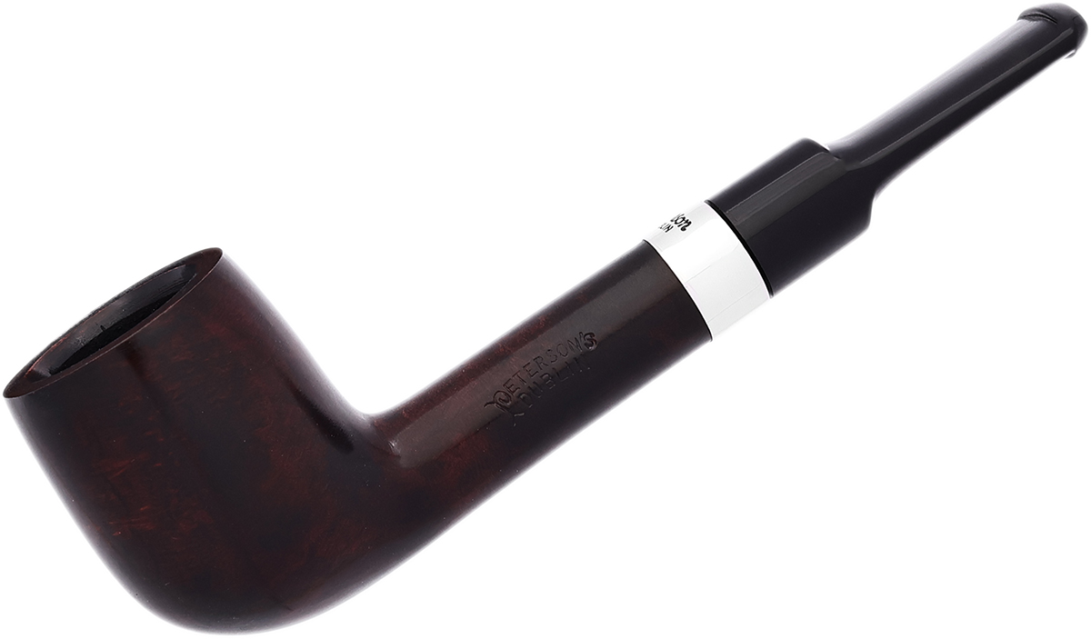 Junior Heritage Silver Mounted Lovat Fishtail Tobacco Pipe