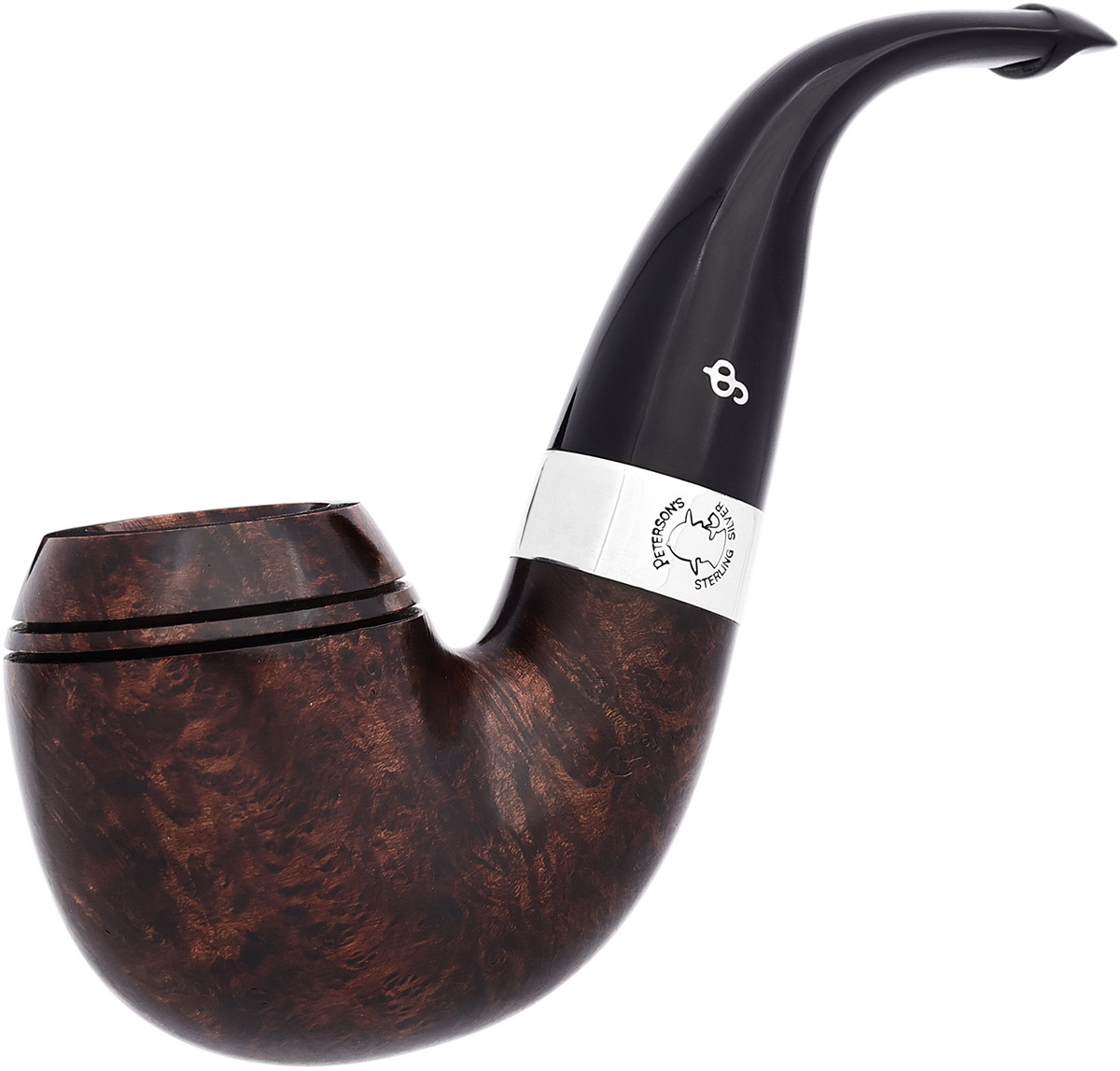 Peterson Sherlock Holmes Dark Smooth Baskerville P-Lip