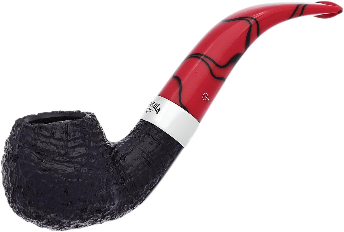 Dracula Sandblasted (03) Fishtail Tobacco Pipe