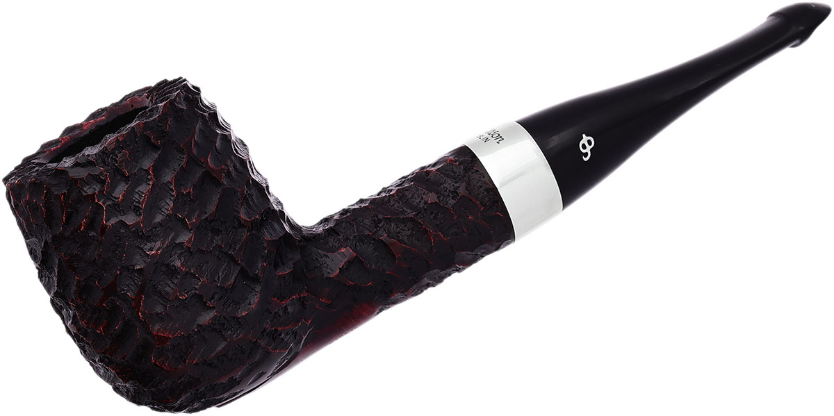 Peterson House Pipe Rusticated Billiard P-Lip