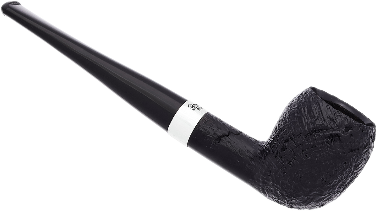 Peterson Junior Sandblasted Silver Mounted Pear Fishtail