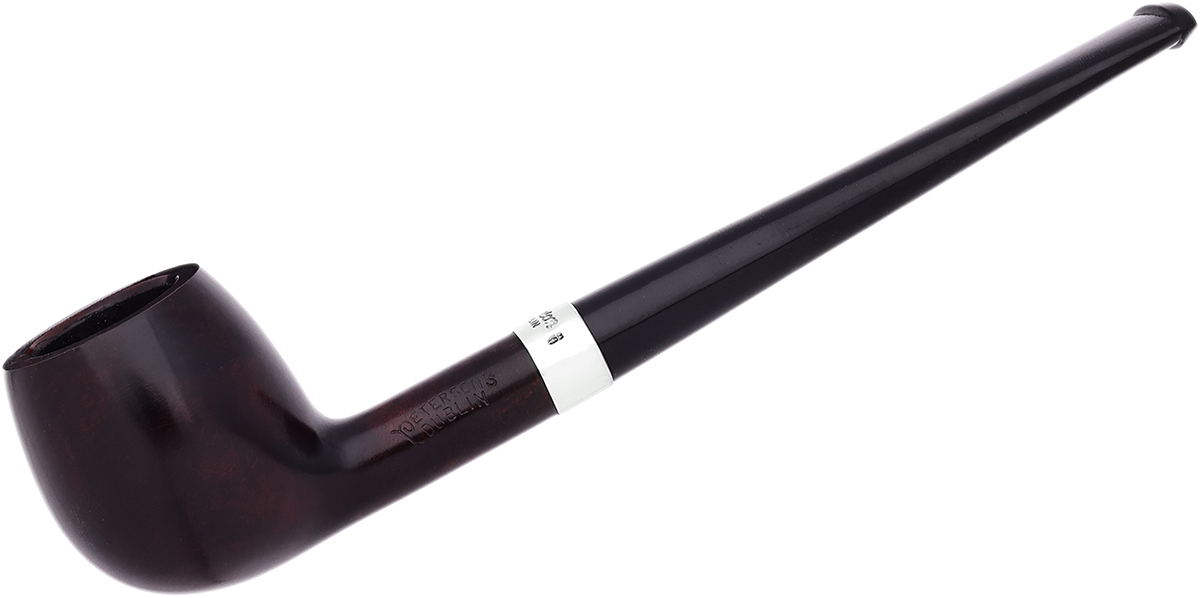 Peterson Junior Heritage Silver Mounted Canted Apple Fishtail