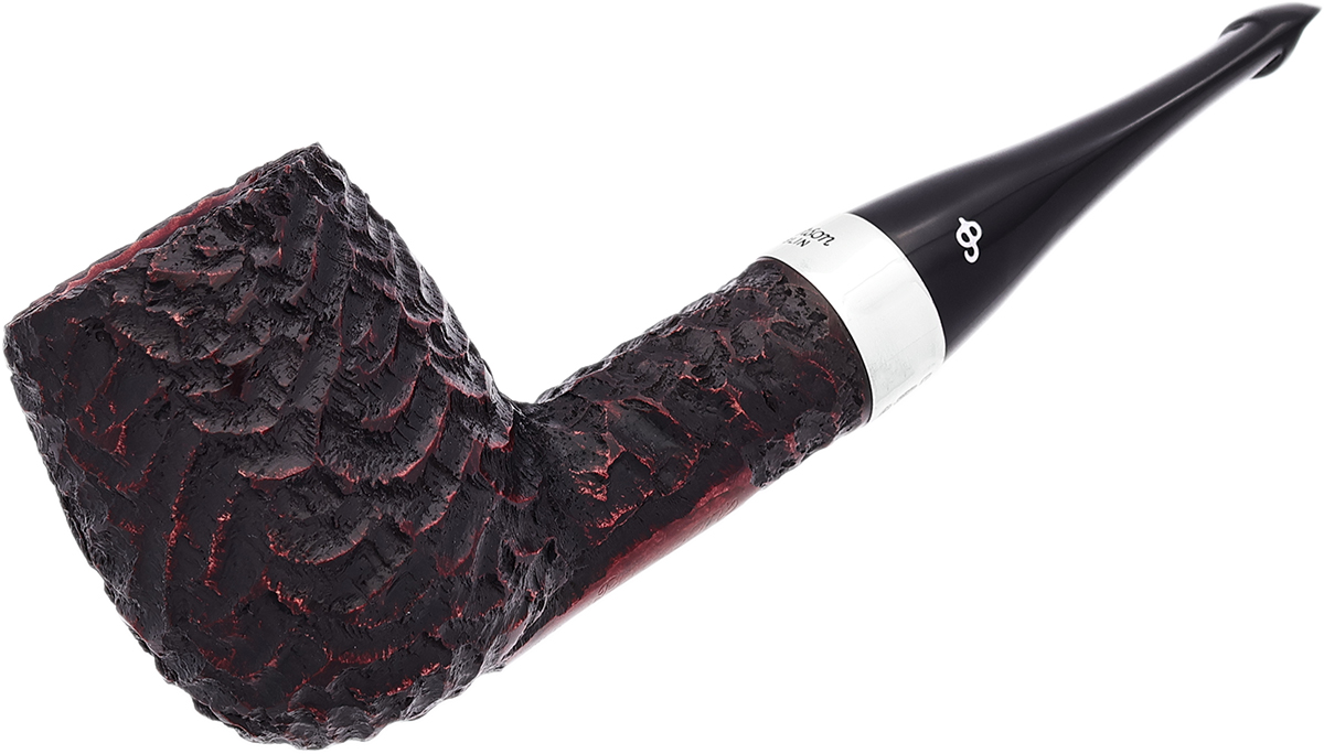 Peterson House Pipe Rusticated Billiard P-Lip