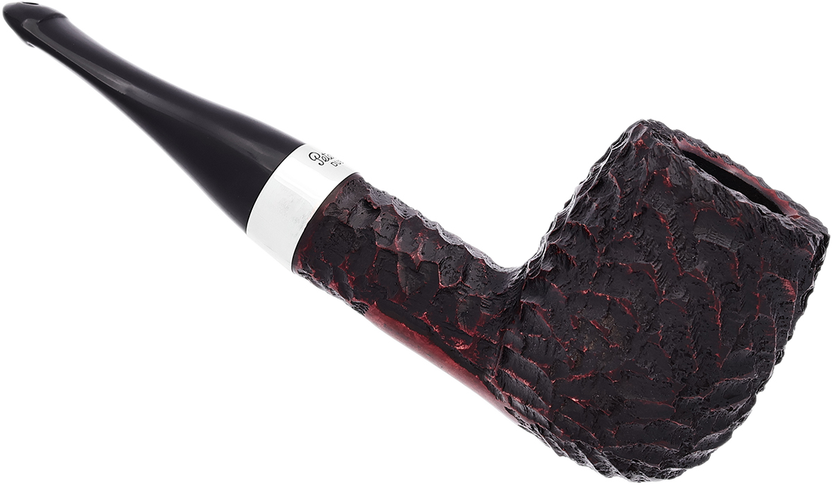 Peterson House Pipe Rusticated Billiard P-Lip