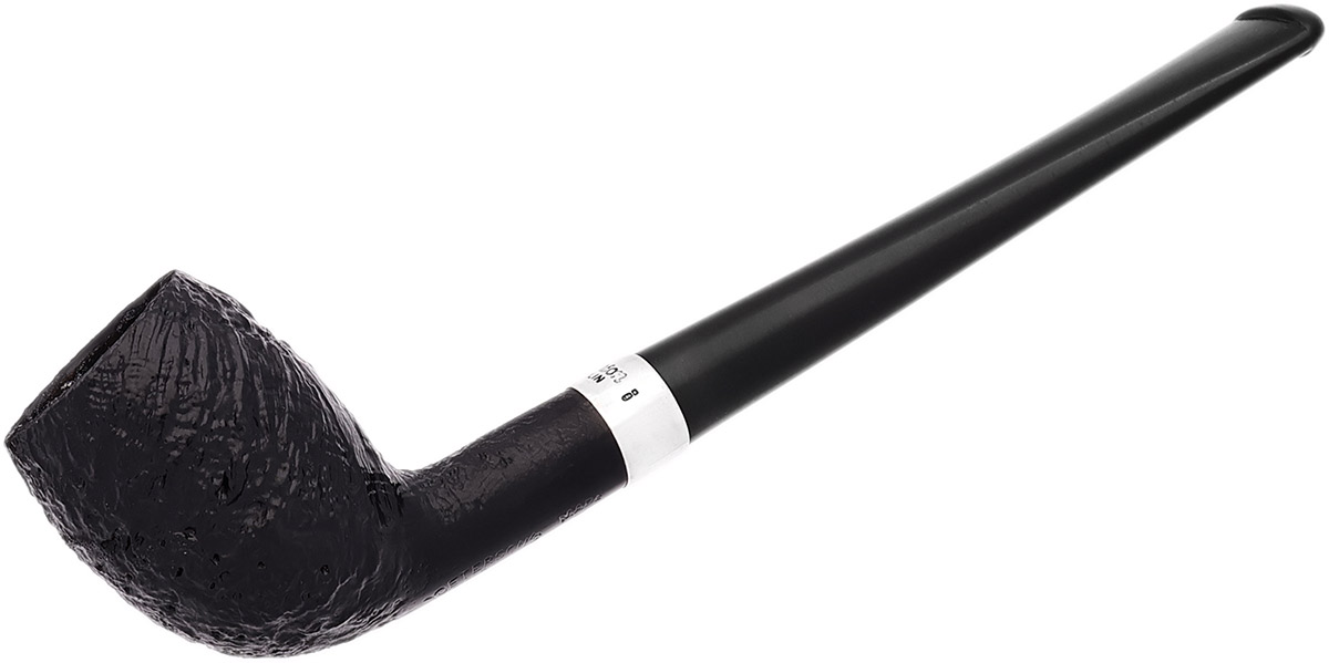 Peterson Junior Sandblasted Silver Mounted Belge Fishtail