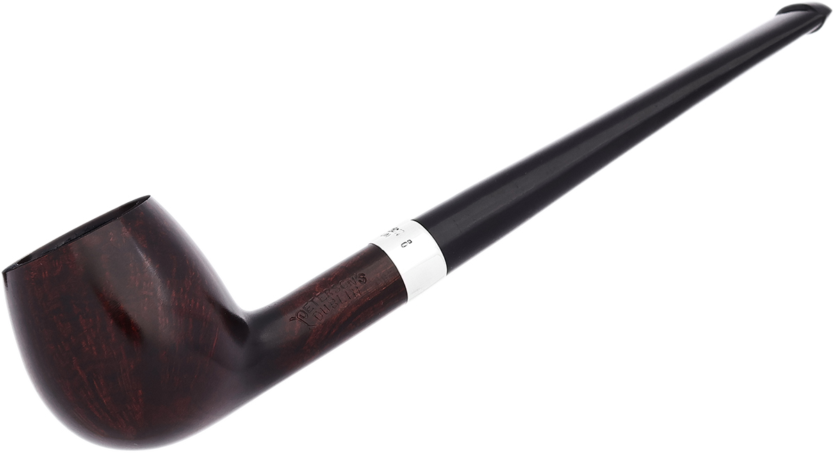 Peterson Junior Heritage Silver Mounted Canted Apple Fishtail