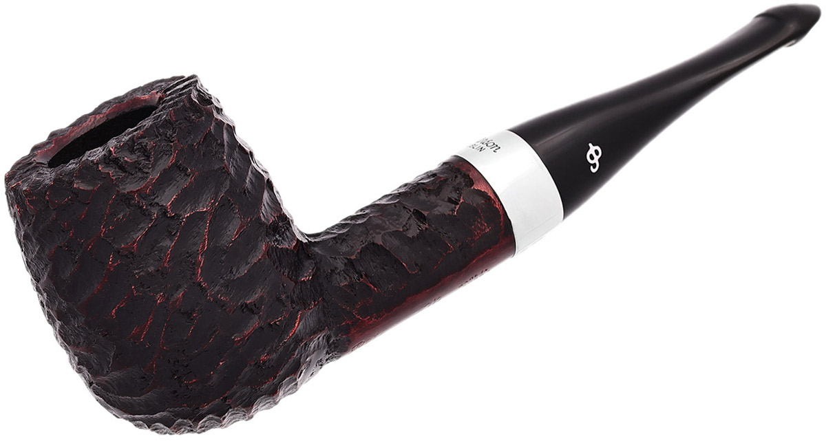 Peterson House Pipe Rusticated Billiard P-Lip
