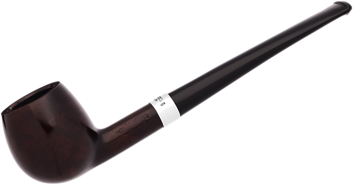 Peterson Junior Heritage Silver Mounted Canted Apple Fishtail