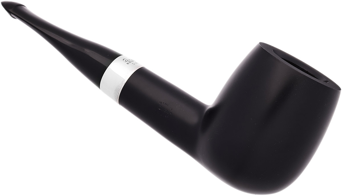 Peterson House Pipe Ebony Billiard P-Lip