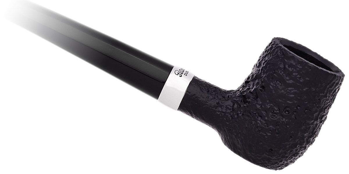Peterson Churchwarden Sandblasted Barrel Fishtail